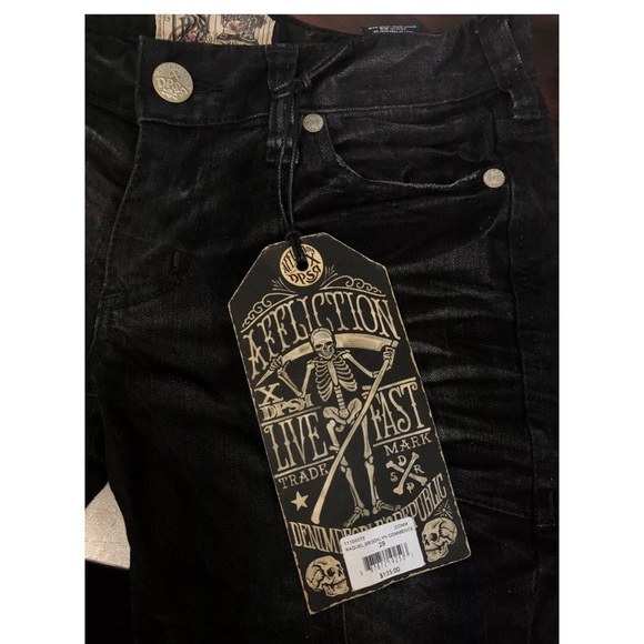 AFFLICTION Women's Denim Jeans RAQUEL BROOKLYN COM - Picture 5 of 9